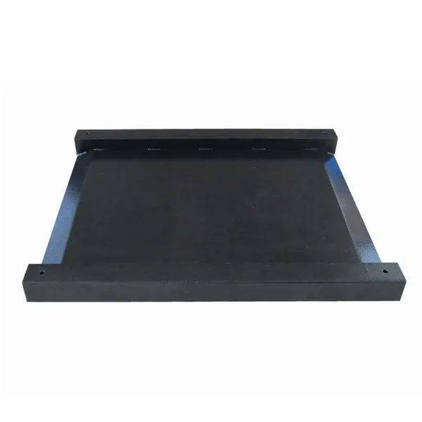 LESAK 4TUVN1213L, do 600kg, 1250x1300mm, lak (Nájezdová snížená váha s vestavěnými nájezdy bez indikátoru)