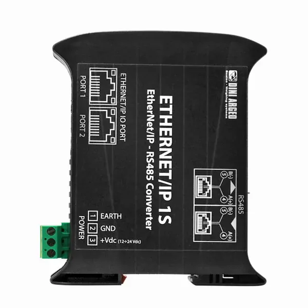 DINI ARGEO - ETHERNETIP1S, indikátor hmotnosti, rozhraní ETHERNET-IP (Indikátor hmotnosti DINI ARGEO pro průmyslové aplikace, DIN lištu, rozhraní ETHERNET IP)