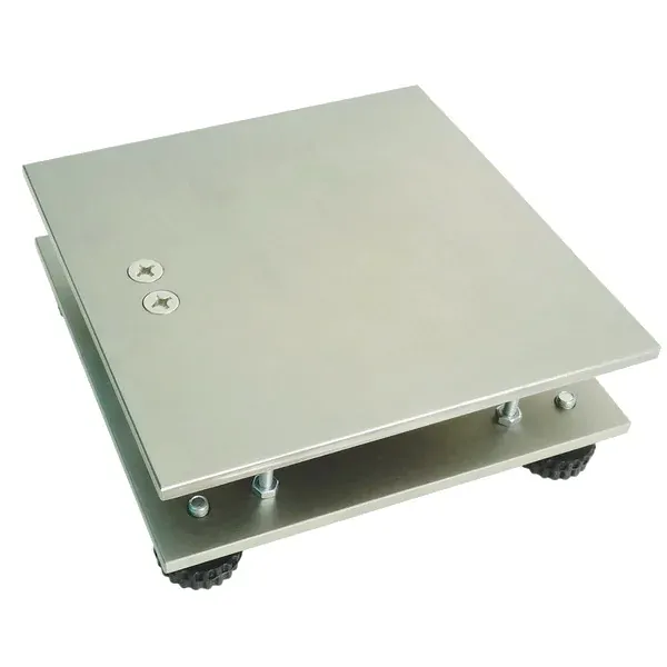 LESAK 1T1515NN, 1,5kg, 150x150mm, nerez (Vážní můstek v nerezovém provedení bez vážního indikátoru)