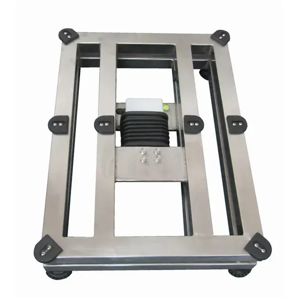 LESAK 1T4560NNRWS/DR, 30;60kg/10;20g, 450x600mm (Můstková nerezová voděodolná váha s dvojím rozsahem a nerezovým vážním indikátorem RWS)