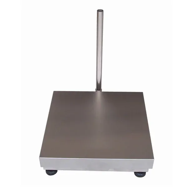 LESAK 1T8080NN, 150kg, 800x800mm (Vážní můstek v nerezovém provedení bez vážního indikátoru)