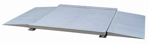 LESAK 4TU1212L,  do 1500kg, 1250x1250mm, lak (Lakovaná nájezdová váha se sníženou vážní plochou bez indikátoru)