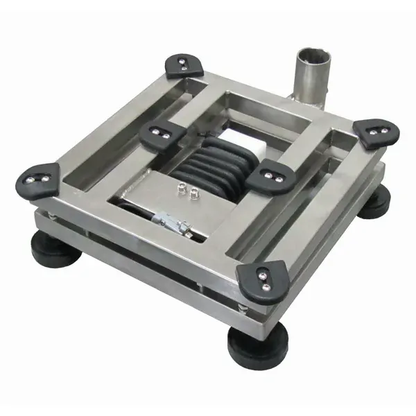 LESAK 1T5050NN, 150kg, 500x500mm, nerez (Vážní můstek v nerezovém provedení bez vážního indikátoru)