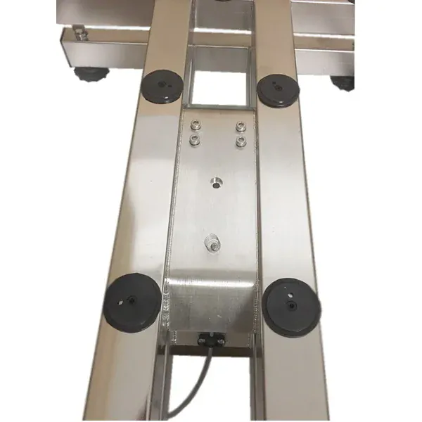 LESAK 1T6080NN, 600kg, 600x800mm, nerez (Vážní můstek v nerezovém provedení bez vážního indikátoru)