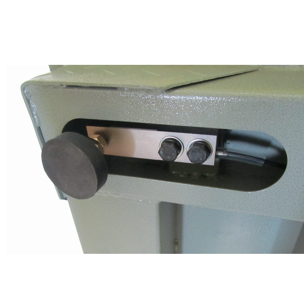 LESAK 4T1215L-MB-DFWL, 3000kg/1kg, 1200x1500mm, lak (Podlahová váha v lakovaném provedení s vážním indikátorem)