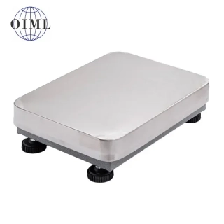 LESAK 1T3545LN, 300kg, 350x450mm, l/n (Vážní můstek v lakovaném provedení s nerezovým plechem bez vážního indikátoru)