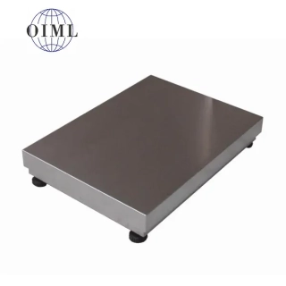 LESAK 1T6080NN, 30kg, 600x800mm, nerez (Vážní můstek v nerezovém provedení bez vážního indikátoru)